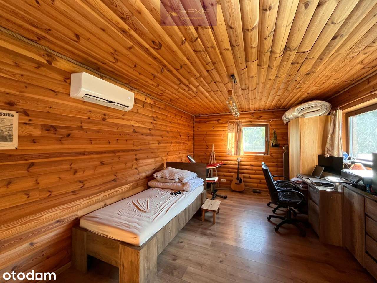 Dom w lesie – światłowód, fotowoltaika, Natura 2000-1