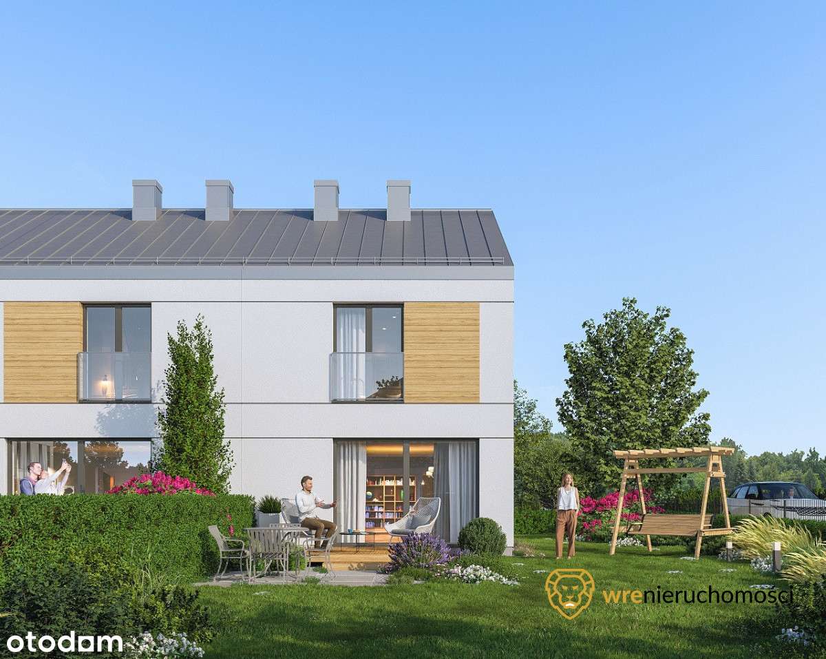 Nowoczesny szereg w otoczeniu terenów zielonych - Pełny obrazek: 5/9