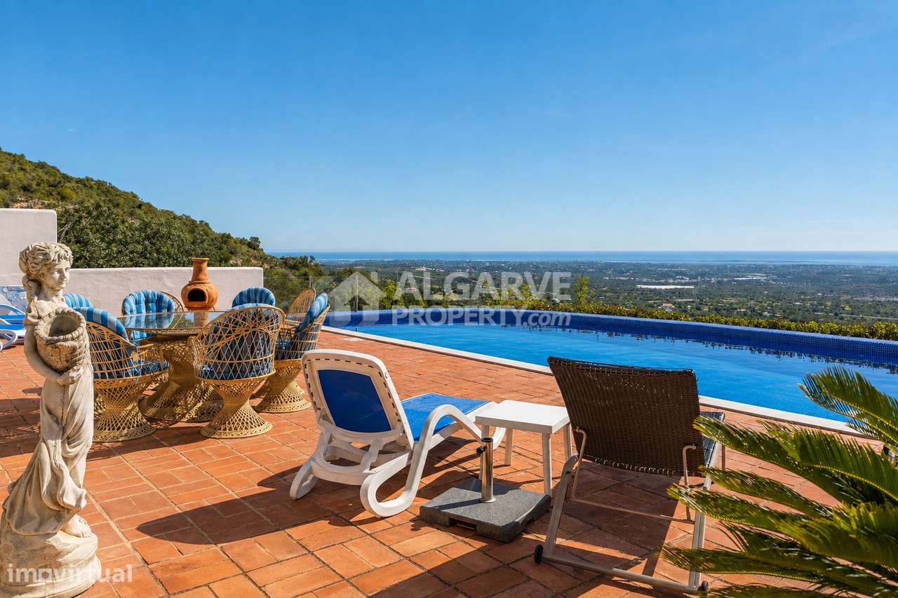 Moradia com Vistas Panorâmicas e Terreno em Estoi-5