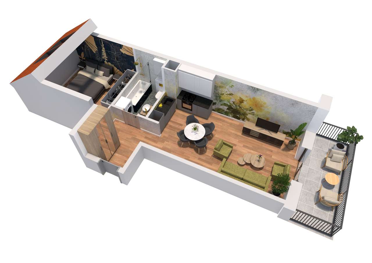 Dzikiej Gęsi 6 | mieszkanie 2-pok. | 21 - Pełny obrazek: 3/10