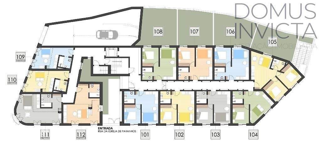 T1 com garagem no Paranhos Palace, junto ao Polo Universitário-15