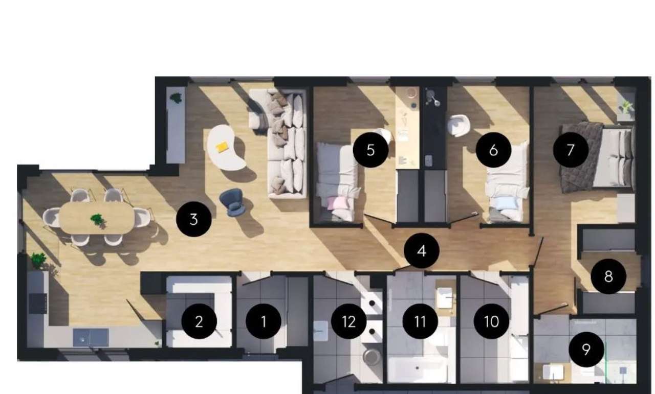 Nowoczesny dom wolnostojący w Chybach - P.13 - Pełny obrazek: 4/6