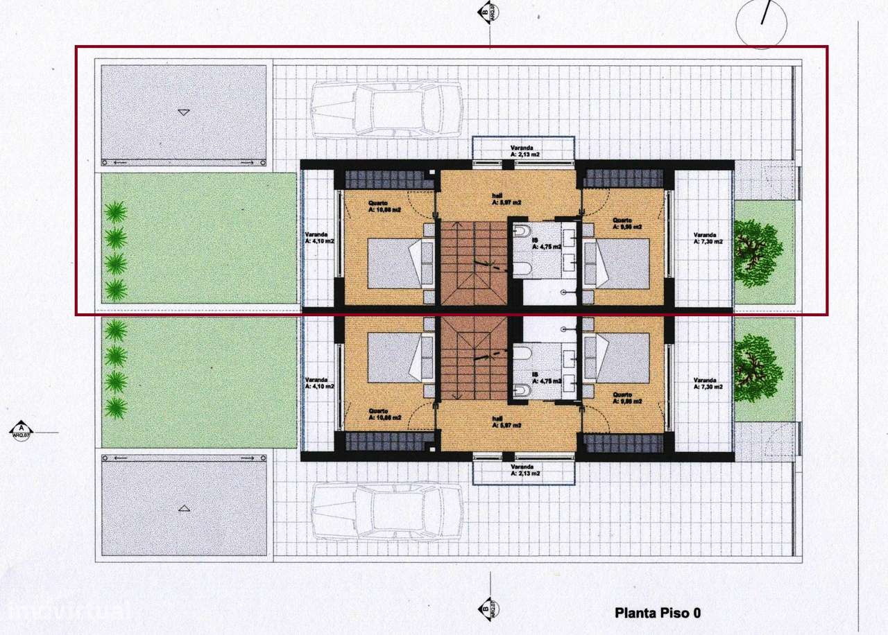 MORADIA T3 GEMINADA COM GARAGEM E TERRAÇO SUPERIOR NA QUINTA DO CONDE-23