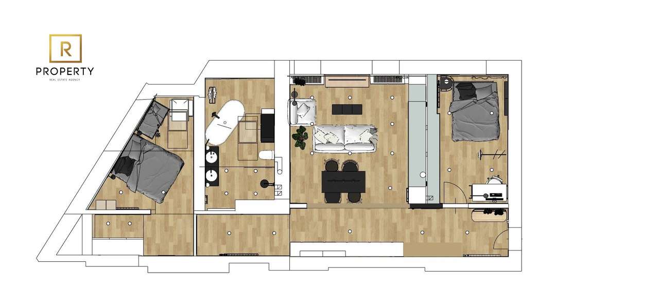 Apartament w świetnej lokalizacji | 3 pok | Blich-17