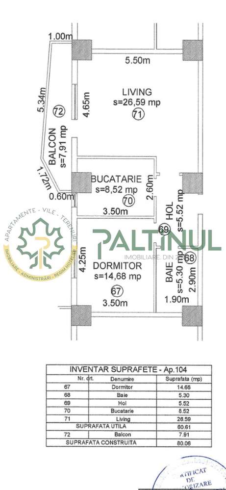 Apartament 2 camere de vanzare zona Mihai Viteazu, Sibiu-8