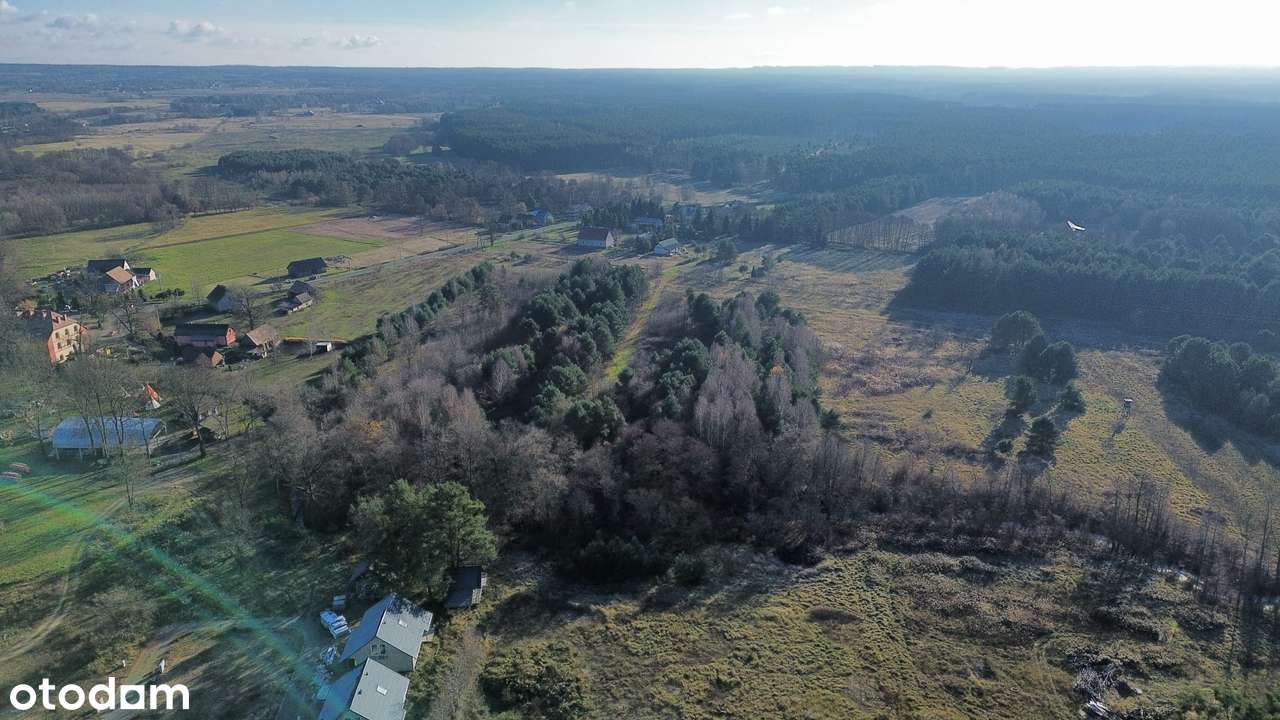 Działka pod zabudowę mieszkaniową w okolicy Lasów !-12