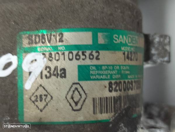 Compressor Do Ac Renault Megane I (Ba0/1_) - 5