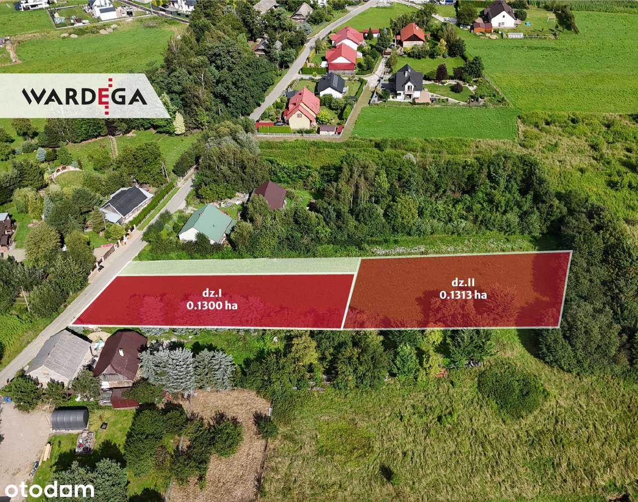 Działka budowlana 13 a (dz. I) – Wola Batorska - Pełny obrazek: 5/7