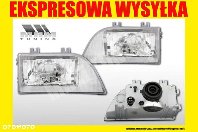 REFLEKTOR LAMPA POLONEZ CARO ATU PLUS 1992-02 KPL - 2