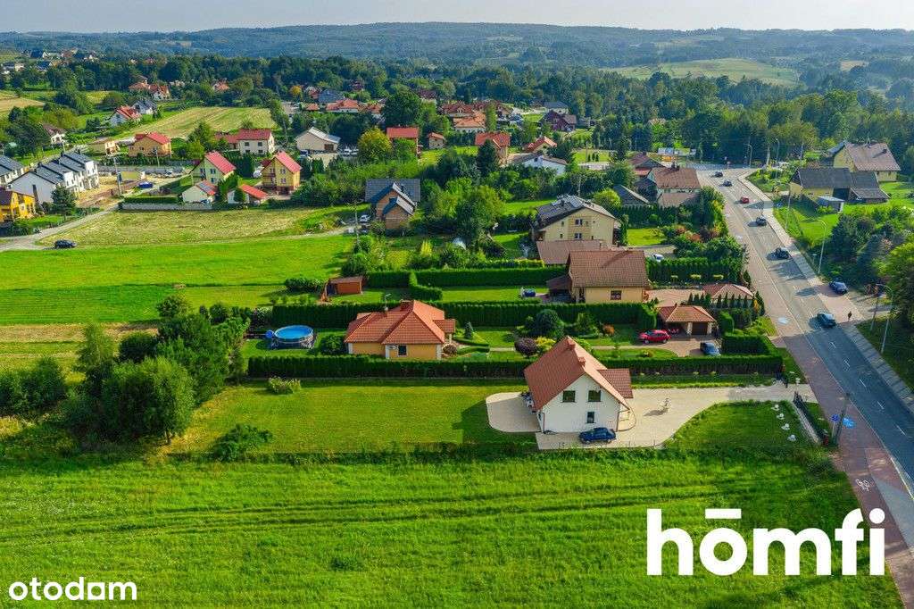 Dom na ogrodzonej widokowej 15arowej działce - Pełny obrazek: 4/18