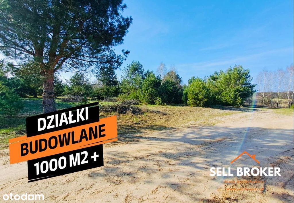 Działki budowlane / 1 000 m2 / Budy Przytockie