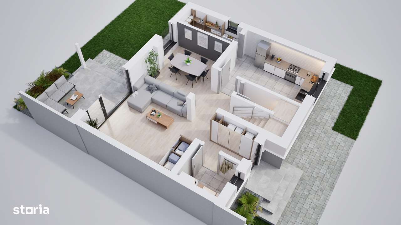 Duplex modern, living spatios – direct de la dezvoltator-4