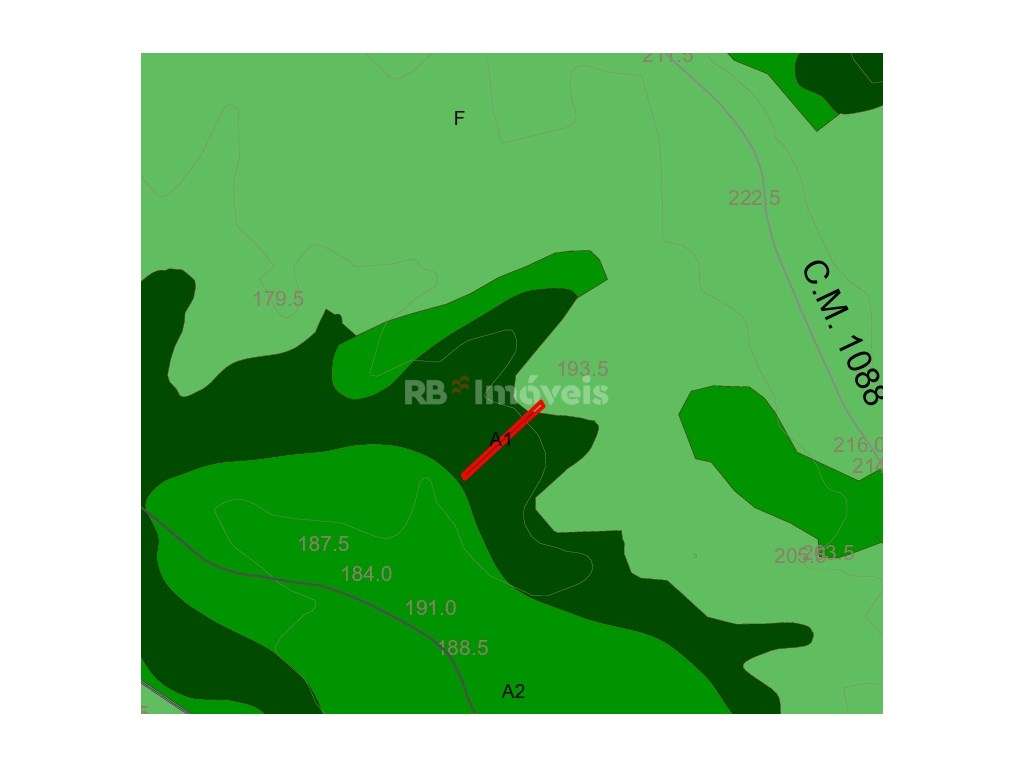 Terreno rústico com 600m2 - Agroal, Tomar - Grande imagem: 2/4