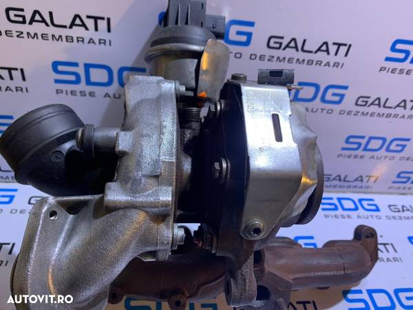 Turbo Turbina Turbosuflanta Volkswagen Golf 6 PLUS 2.0 TDI CLCA CFHB CFHC 2008 - 2014 Cod 03L253056T [X3571] - 9