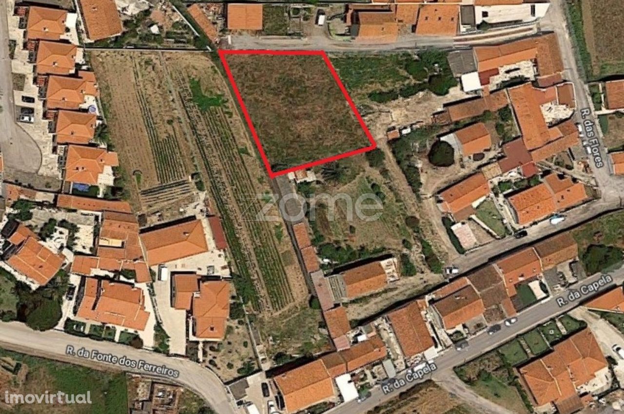 Terreno para construção na Assenta - Torres Vedras c/1090 m2