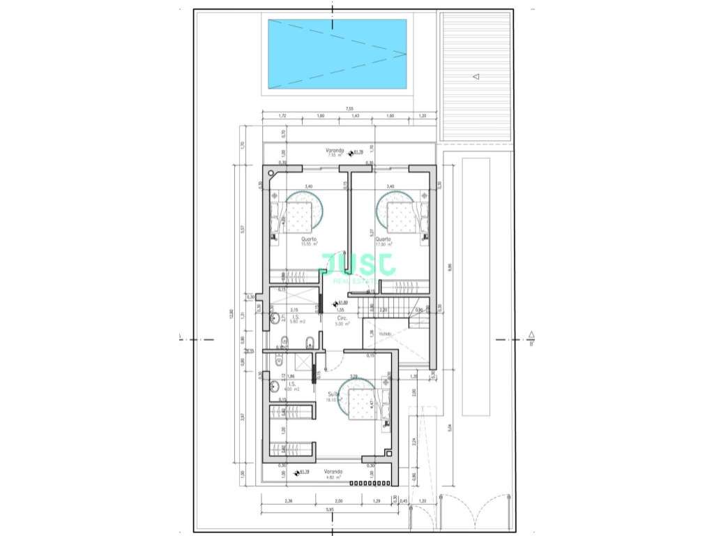 Moradia, T4, isolada com piscina e garagem em Pinhal General - Fern...-27