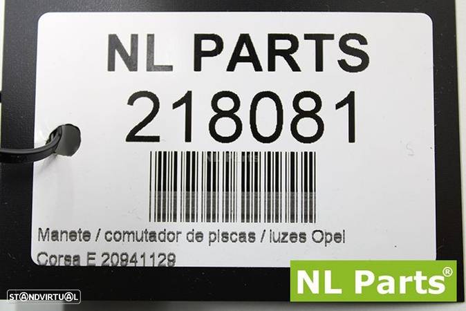 Manete / comutador de piscas / luzes Opel Corsa E 20941129 - 7