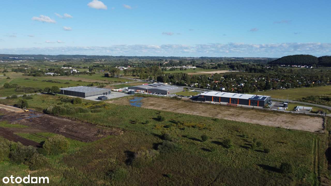 Działka przemysłowa Rumia – 1890 m², media w drodze, wjazd,,  projekt - Pełny obrazek: 5/5