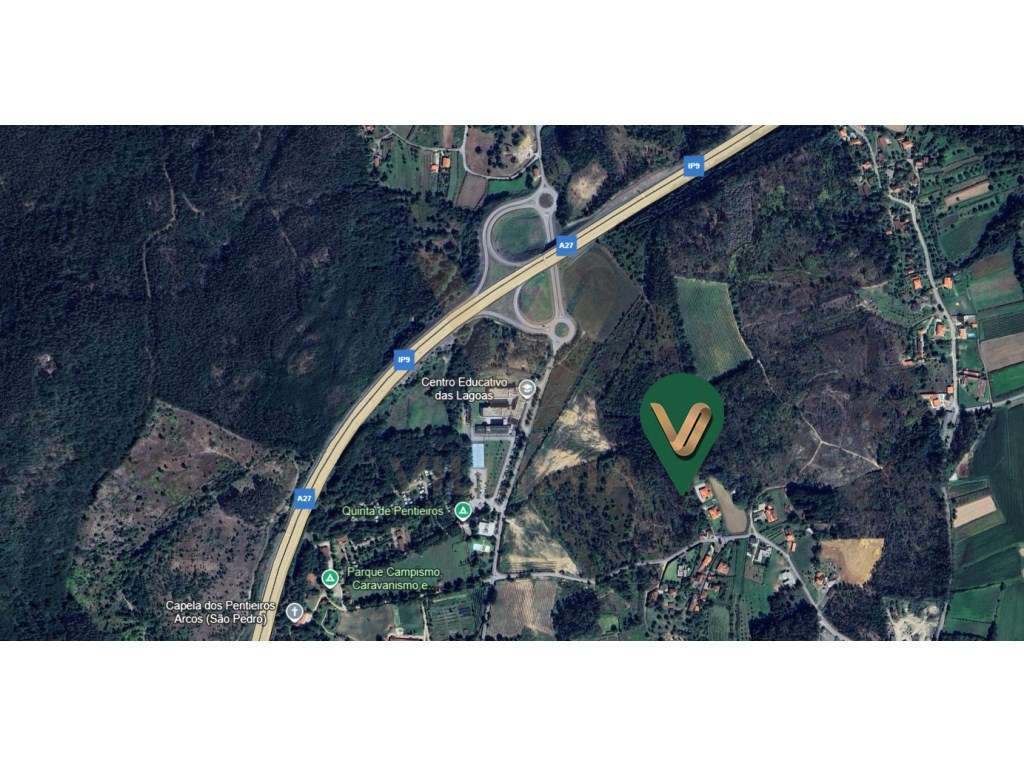 Terreno com PIP Aprovado - São Pedro de Arcos, Ponte de Lima - Grande imagem: 3/6