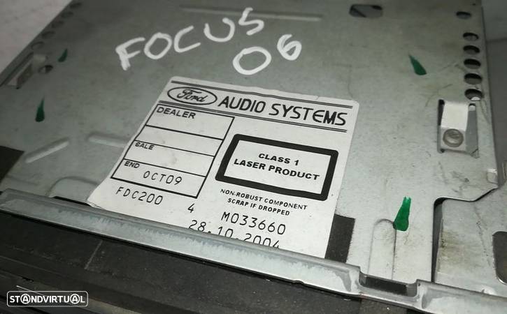 Radio Cd Ford Focus Ii (Da_, Hcp, Dp) - 2