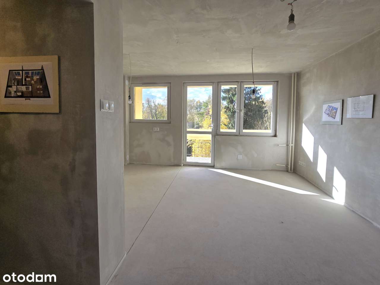 36 m2 mieszkanie z nową instalacją elektryczną, do wykończenia-5