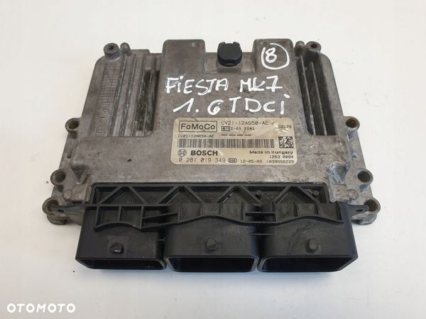 Fiesta MK7 1.6 TDCI STEROWNIK SILNIKA komputer - 1