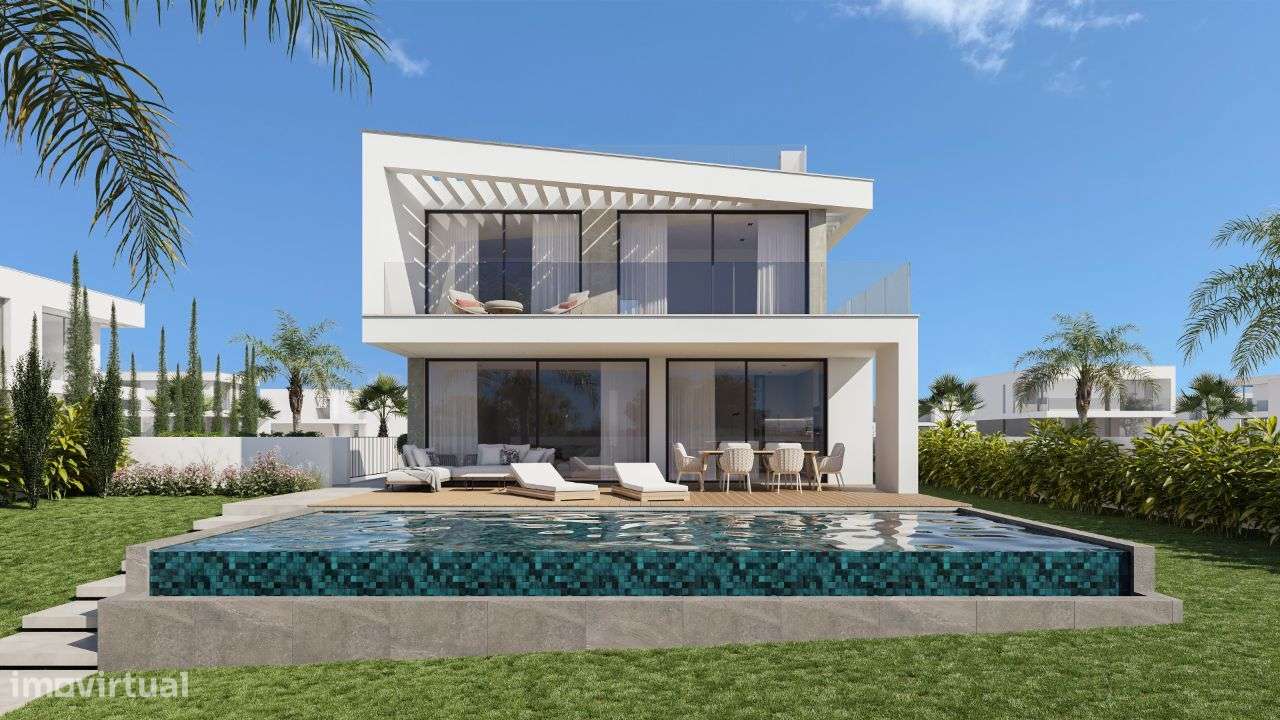 Pêra, Vivenda T4 em Construção Isolada com Piscina Privada Lote 865 m2-14
