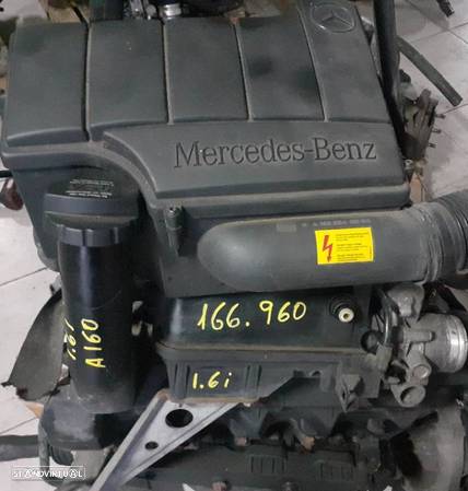 Motor Mercedes A160 gasolina 166960 caixa velocidades R168361 - 1