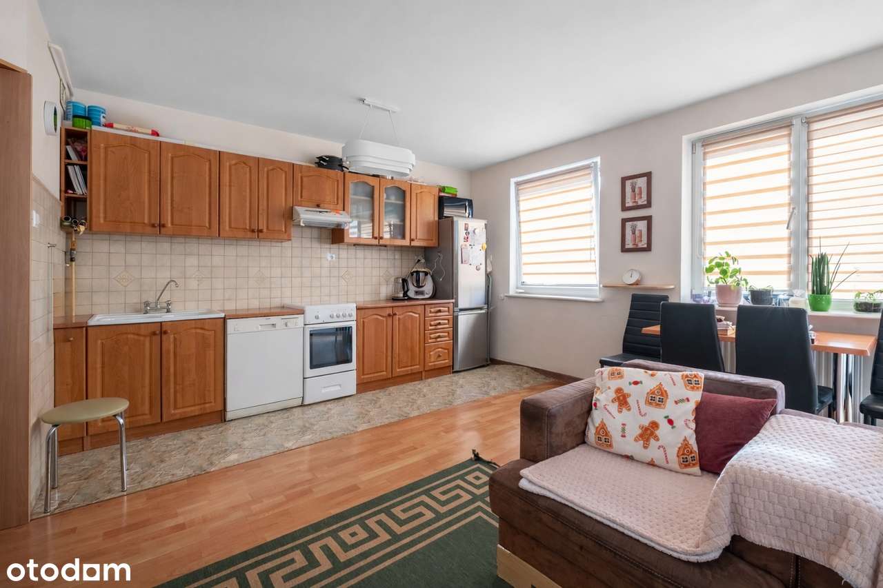 3 pokoje | 56,6 m² | balkon 10 m² | Wrotków | Os. Słoneczny Dom 2003r!-1