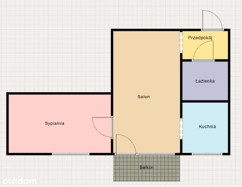 Rybnik, Morcinka, 2 pok, 36 m2, balkon-7