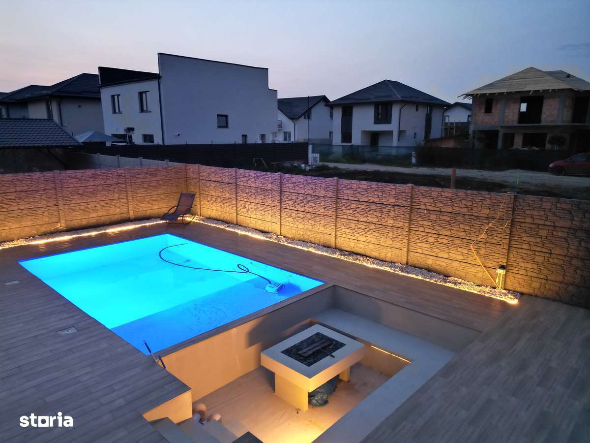 Casă Modernă de Vânzare cu Pisicină | 450 mp| | 5  Camere - 3 băi - Imagine principală: 2/16