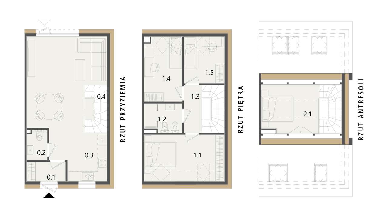Nowy dom na osiedlu Jagodowo - Pompa Ciepła! miejsce parkingowe! - Pełny obrazek: 5/19