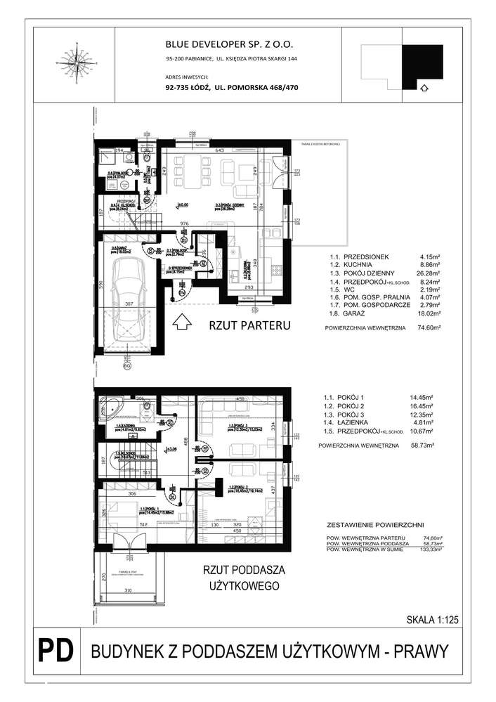 Budynek piętrowy nr 3 - Pełny obrazek: 2/8