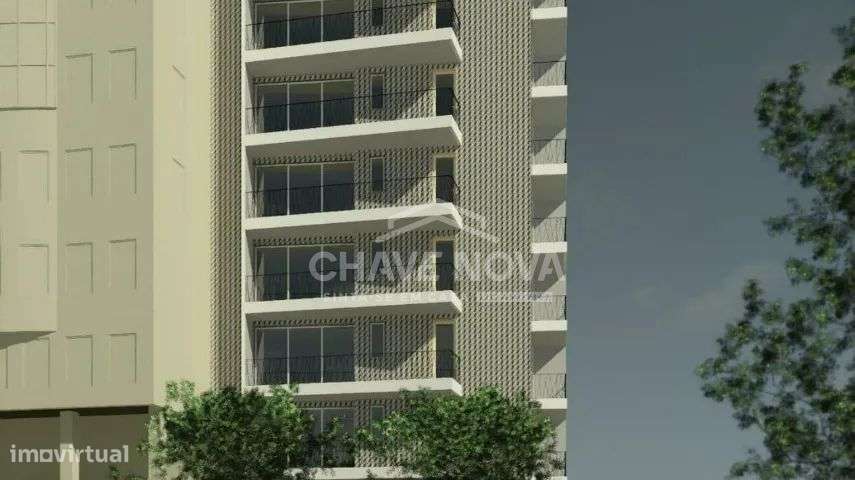 Apartamento T0 Novo c/ Terraço e Lugar de Garagem em Mafamude-18