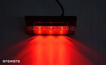 LAMPA PRZECIWMGIELNA LED TYLNA NACZEPA PRZYCZEPA - 4