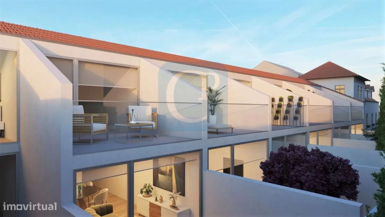 Apartamento T1 Duplex em construção no Empreendimento Rmvillas-5