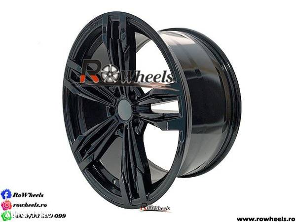 Jante BMW 20 R20 Negru Lucios BMW F01 F10 F13 seria 5,6,7 X3 X5 X6 - 3