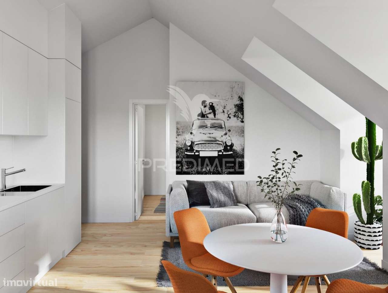 Apartamento T2 totalmente remodelado em Alcântara - Grande imagem: 2/7