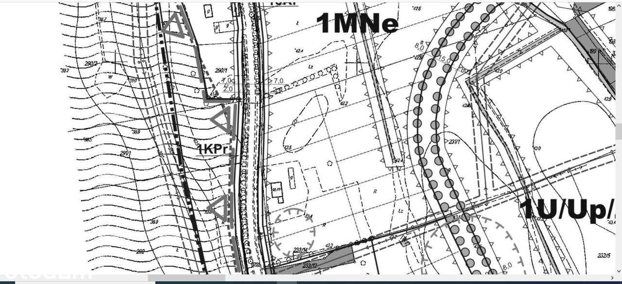 Złotoria działki z Planem zagospodarowania ul. Pomorska-3