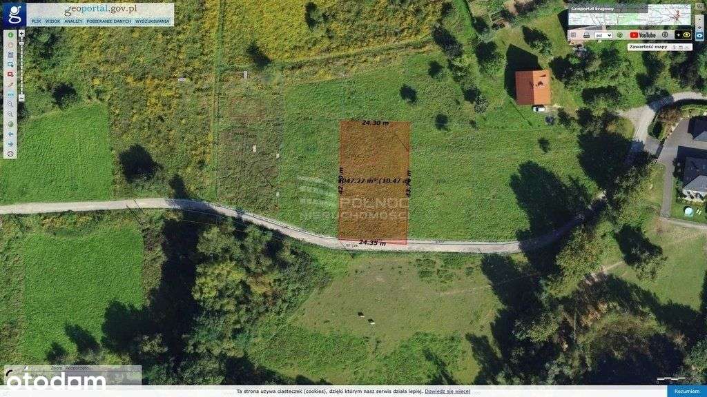 Działka budowlana 10,5a Golkowice/Wieliczka - Pełny obrazek: 5/13