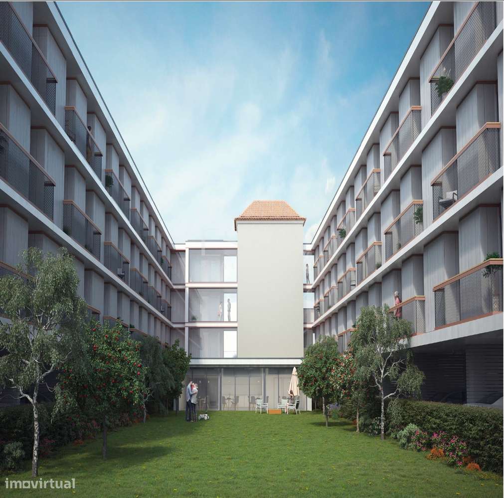 T2 Varanda e Garagem Próximo Amial | T2 Paranhos Condominio Fechado-9