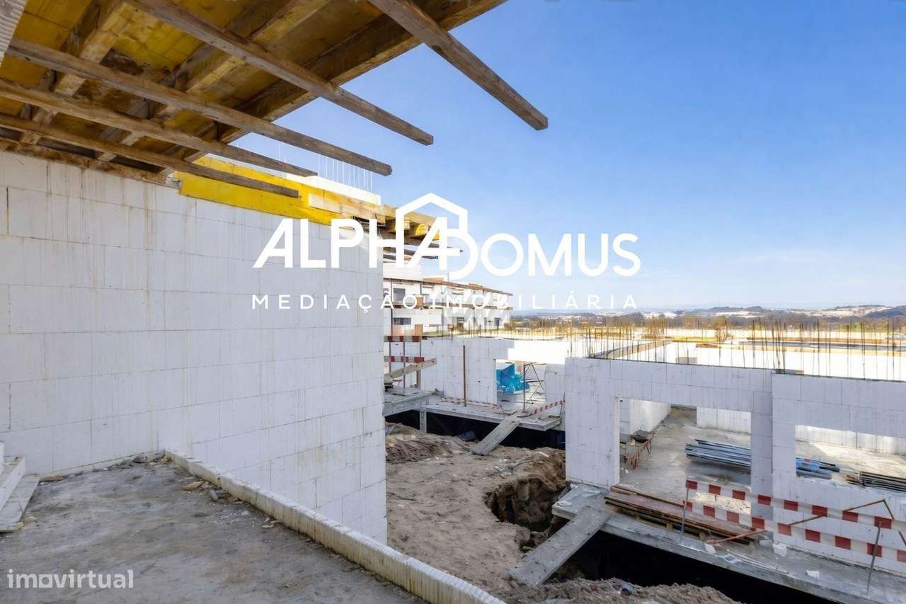 Apartamento T1 em construção em condomínio privado em Leiria-5