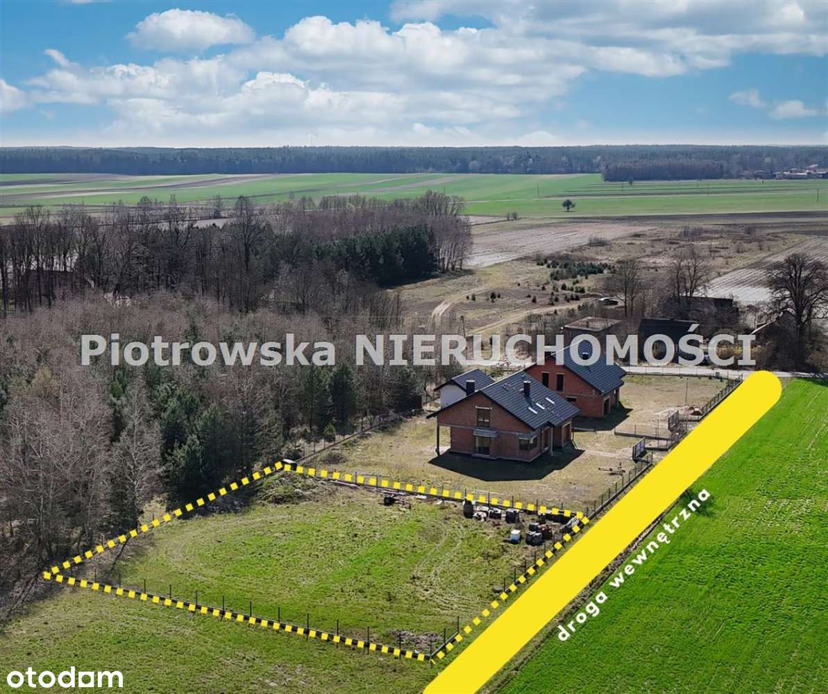 Działka, 1 375 m², Gozdy-2