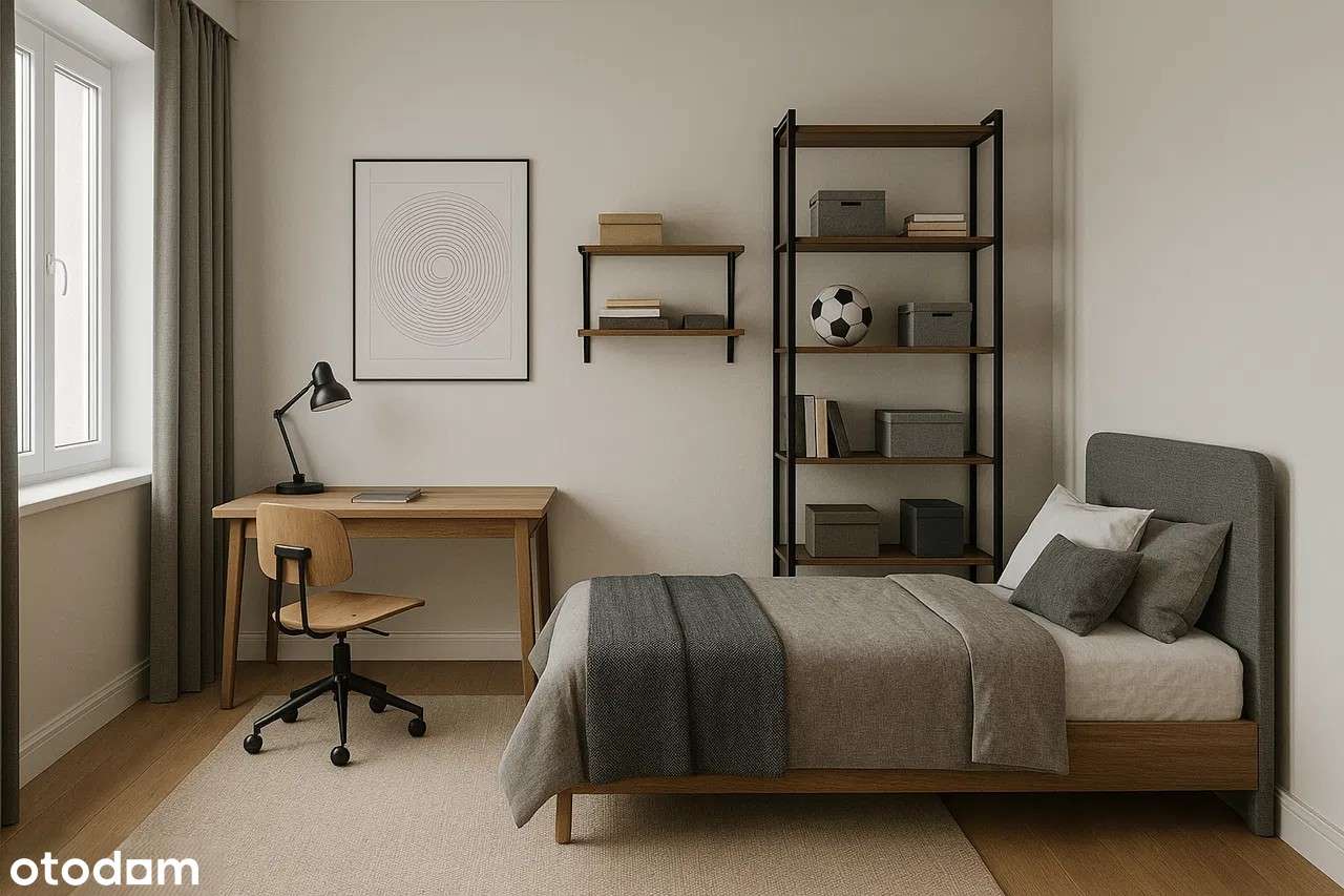 4pok na Mokotowie! DWIE łazienki | ZIELONA OKOLICA | DOBRA komunikacja - Pełny obrazek: 4/5