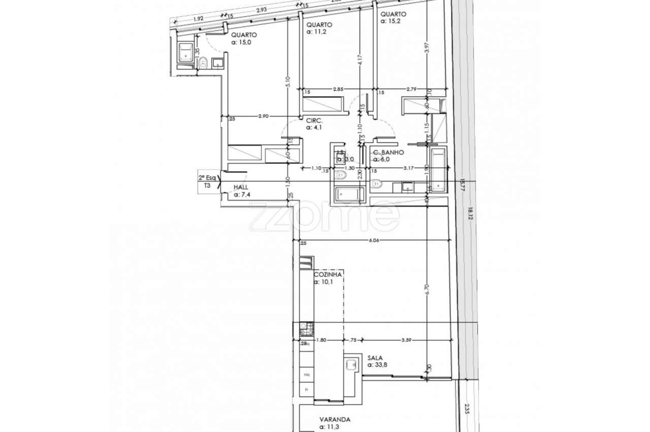 NOVO Apartamento T3 – 2º Esq Alto do Casalão, Sesimbra - Grande imagem: 2/28