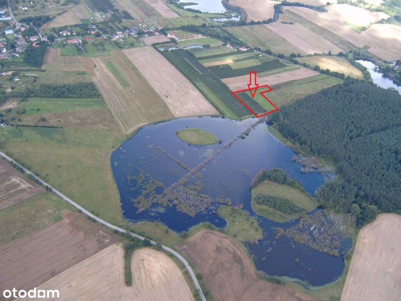 Binowo - obszar pod budowę domu mieszkalnego. - Pełny obrazek: 5/5