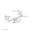 Carlig de remorcare pentru Opel ASTRA - "H" 3/5 usi.(H) - sistem semidemontabil -cu suruburi  din 2004 pana 2011 - 6