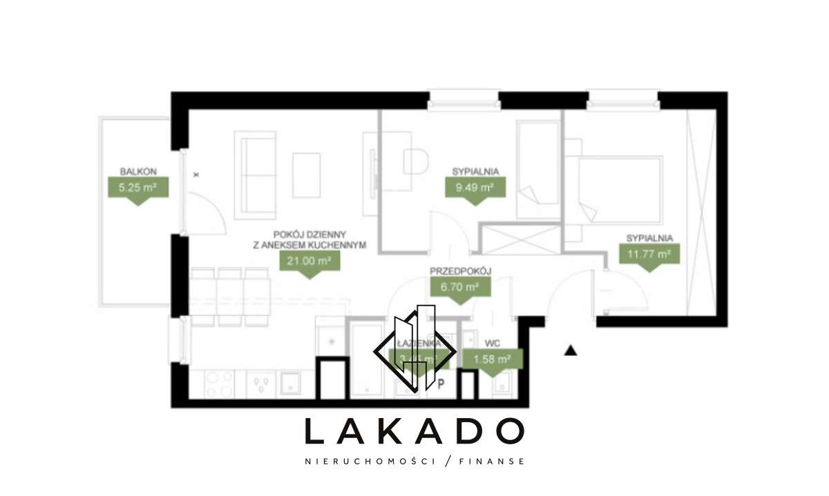 Mieszkanie z widokiem na park - OD Południa-2