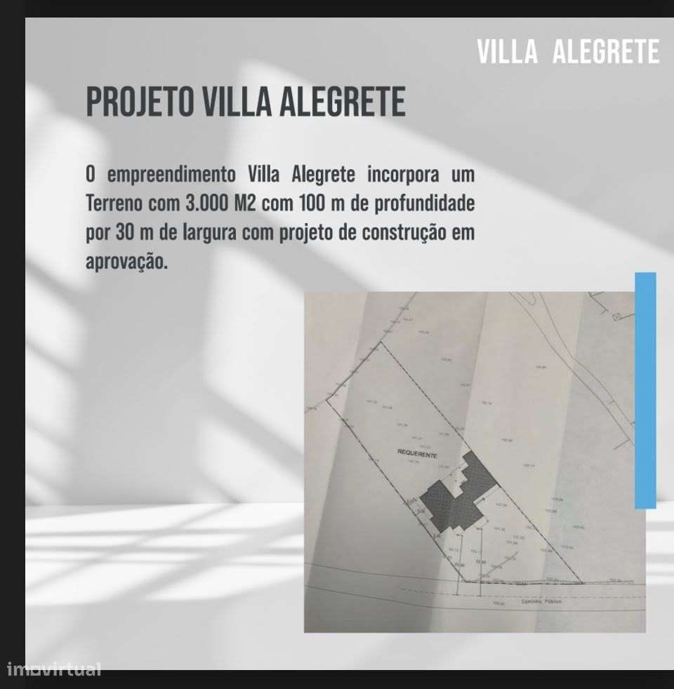 Terreno 3000m2 com projeto aprovado em Recarei-6