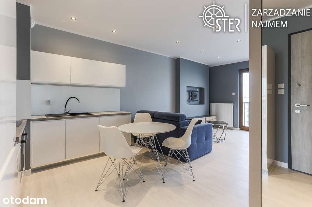 Letnica, 2 pokoje, hala, balkon, komórka, wyposaż-8